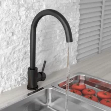 Lancia Manhattan Monobloc Kitchen Mixer Tap Chrome 