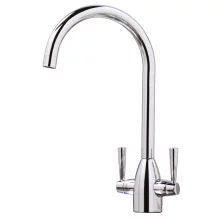Lancia Marlo Monobloc Kitchen Mixer Tap - Chrome 