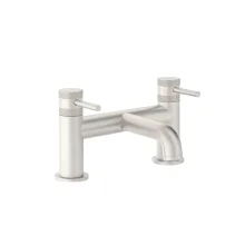 Lancia Score Brushed Nickel Bath Filler Tap