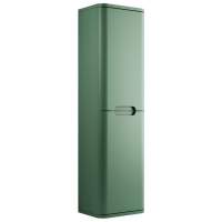 Laplane 350mm 2 Door Wall Hung Tall Unit - Matt Sage Green