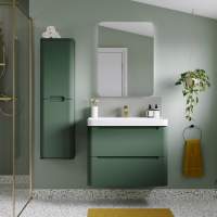 Scudo Empire 600 Sage Green Square Vanity Unit