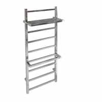 Launton Chrome Towel Rail 1200 x 500mm - Eastbrook