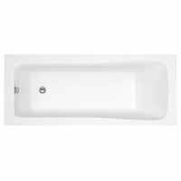 Nuie Linton Square 1800 x 800mm Single Ended Bath