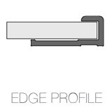 Lustrolite Kitchen External Corner Profile - 1250mm