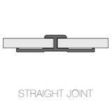 Lustrolite Aluminium Internal Corner Profile 