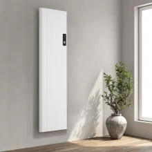 Lancia Bravo 1600 x 476mm White Double Vertical Designer Radiator