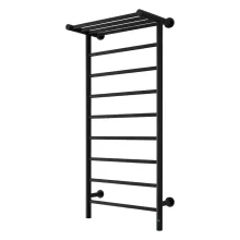 Reina Maira 1190 x 500mm Black Bathroom Electric Towel Radiator
