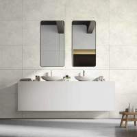 Snow White Glossy Wall&Water Tile Panels by BerryAlloc