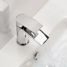 Scudo KOKO Brushed Bronze Wall Mounted Basin Mixer Tap