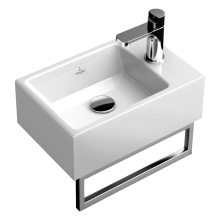 Villeroy & Boch Subway 2.0 Washbasin, 600mm With Overflow