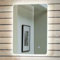Scudo Vivid LED Bathroom Mirror Demister 500 x 700mm