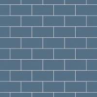 Multipanel Misty Blue Metro Tile Effect Shower Board