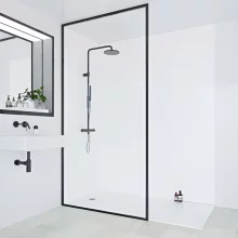Multipanel Natural White Shower Panels