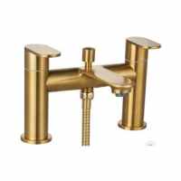 Ripley Bath Shower Filler Tap - Brushed Brass - Signature - CLEARANCE