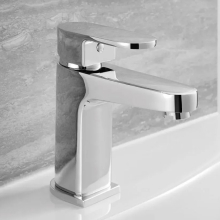 Linn Cloakroom Basin Mixer Tap & Sprung Waste - HighLife Bathrooms
