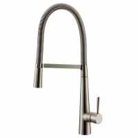 Evolve Pull Out Kitchen Tap - Brushed Nickel