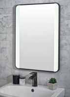 Noir Soft Square LED Bathroom Mirror - 500 x 700