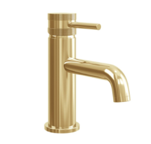 Lancia Core Brushed Brass Mono Basin Mixer Tap NU-003
