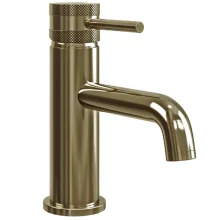 Lancia Core Brushed Brass Mono Basin Mixer Tap NU-003