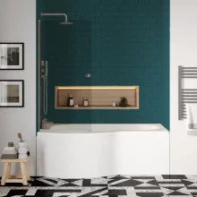 nuie-1700-x-850mm-p-shaped-left-hand-shower-bath-chrome-bath-screen-and-side-panel-lifestyle.webp