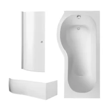 nuie-1700-x-850mm-p-shaped-left-hand-shower-bath-chrome-bath-screen-and-side-panel-product.webp
