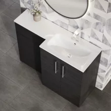 nuie-arno-charcoal-black-right-hand-floor-standing-unit-and-stone-basin-lifestyle-2.webp