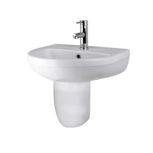 Nuie Harmony 500mm Basin & Semi Pedestal