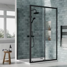 nuie-rene-black-1200-x-900mm-sliding-shower-door-enclosure-inc-side-panel-and-tray-lifestyle.webp