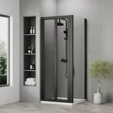 nuie-rene-black-760mm-bifold-shower-door-square-enclosure-inc-side-panel-and-tray-lifestyle.webp