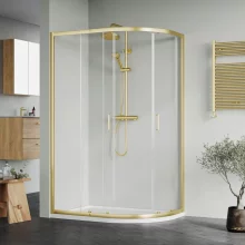 nuie-rene-brushed-brass-1200-x-800mm-left-hand-offset-quadrant-enclosure-with-tray-lifestyle-2.webp
