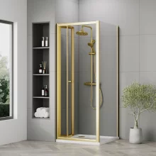 nuie-rene-brushed-brass-800mm-bifold-shower-door-square-enclosure-inc-side-panel-and-tray-lifestyle-2.webp