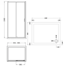 nuie-rene-chrome-1000mm-framed-slidng-door-side-panel-and-tray-tech.webp