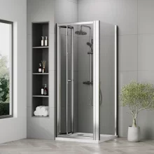 nuie-rene-chrome-760mm-bi-fold-door-750mm-side-panel-and-tray-lifestyle-2.webp