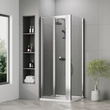 nuie-rene-chrome-760mm-bi-fold-door-750mm-side-panel-and-tray-lifestyle.webp