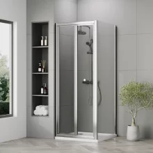 nuie-rene-chrome-800mm-bi-fold-door-with-790mm-side-panel-and-tray-lifestyle.webp