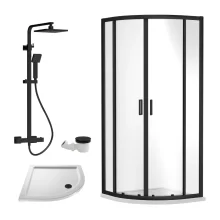 nuie-rene-satin-chrome-800mm-framed-offset-quadrant-enclosure-tray-shower--waste-tech.webp