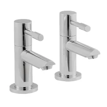 Nuie Series 2 Chrome Basin Pillar Taps Clearance
