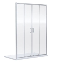 Nuie Rene 1400mm Double Sliding Shower Door 