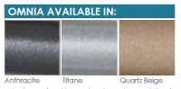 Redroom TT Designer Towel Rail 675mm (H) x 496mm (W) Titane