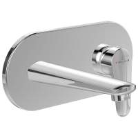 Villeroy & Boch O.novo Start Wall Mounted Single Lever Basin Mixer With Waste Chrome