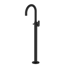 Jaquar Opal Prime Black Matt Floor Mounted Single Lever Bath Mixer