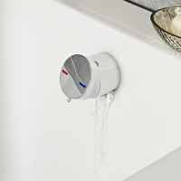 Scudo Chrome Overflow Bath Filler Tap