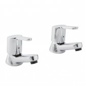 Francis Pegler Araya Bath Pillar Taps Pair