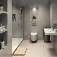 Proplas Tile 250 Stone Grey PVC Wall Panels - PRT1