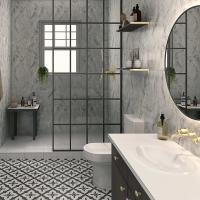Perform Panel Pale Grey 1200mm Bathroom Wall Panels