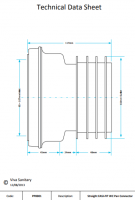 20mm Offset WC Pan Connector - PP0003 - Viva Sanitary