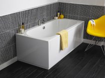 Nuie Linton Square 1700 x 750mm Single Ended Bath