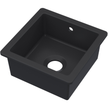 NUIE Inset Single Bowl with Overflow 457 x 457 x 203mm