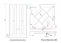 Vidalux Tempest Twin Steam Shower Pod - 1400 x 900