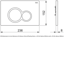 Villeroy & Boch Viconnect Basin Fixing Frame 1120mm